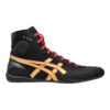 Asics Dan Gable Evo 3 Wrestling Shoes - Black & Pure Gold Asics Dan Gable Evo 3 Wrestling Shoes - Black & Pure Gold