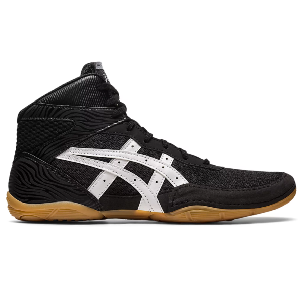 Asics Matflex 7 Wrestling Shoes - Black & White Asics Matflex 7 Wrestling Shoes - Black & White
