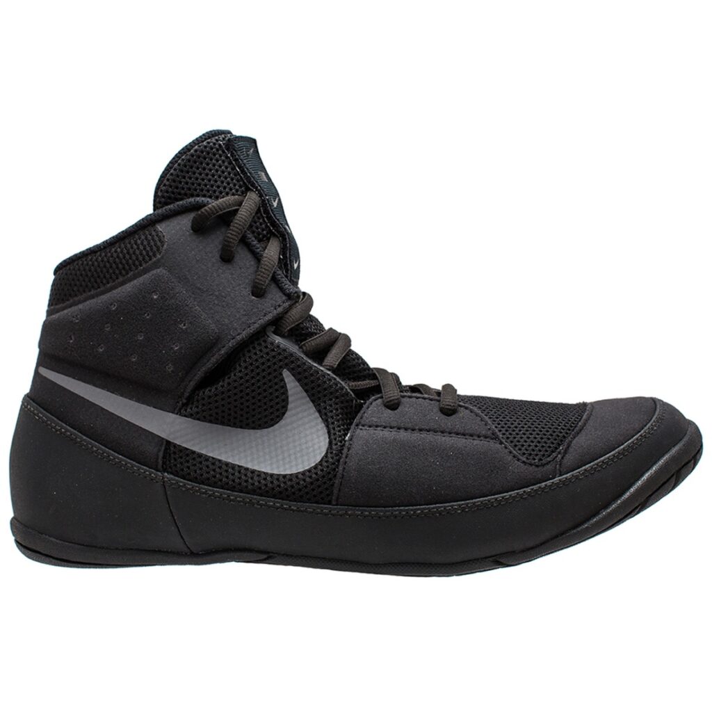 Nike Fury Wrestling Shoes - Black & Silver