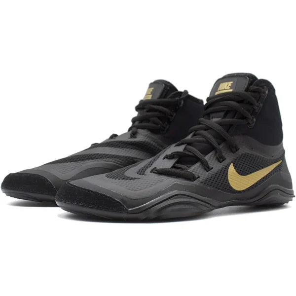 Nike Hypersweep Wrestling Shoes - Black & Gold Nike Hypersweep Wrestling Shoes - Black & Gold