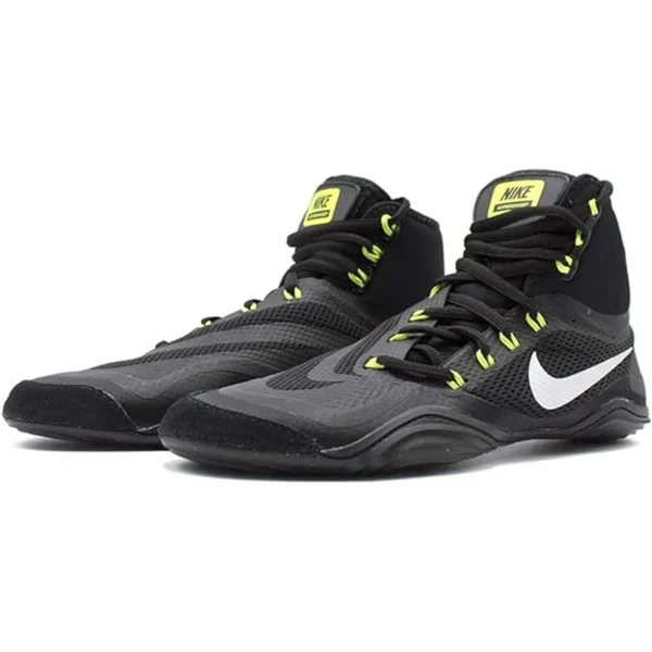 Nike Hypersweep Wrestling Shoes - Black & Volt Nike Hypersweep Wrestling Shoes - Black & Volt