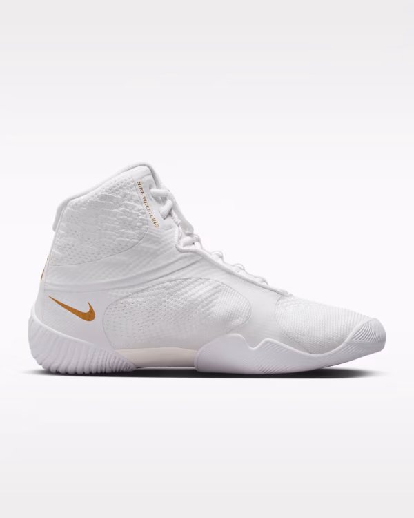 Nike Tawa Wrestling Shoes - White & Gold