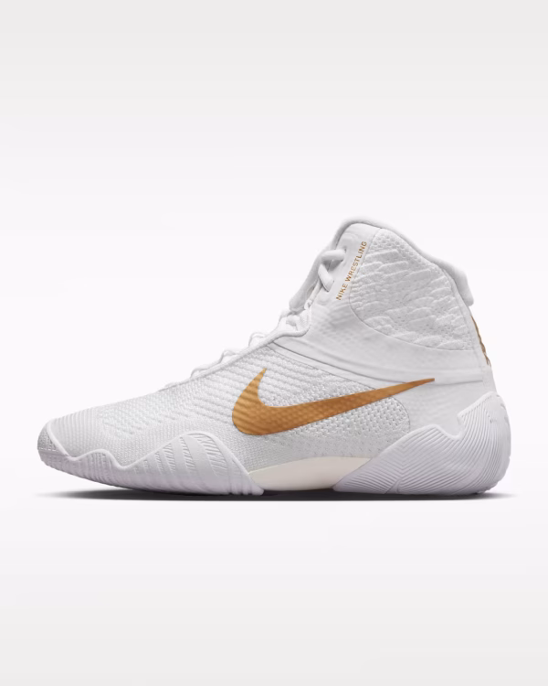 Nike Tawa Wrestling Shoes - White & Gold