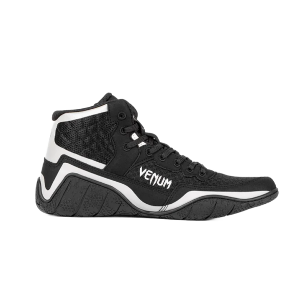 Venum Elite Wrestling Shoes - Black & Sand