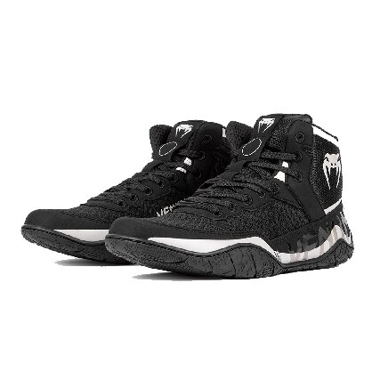 Venum Elite Wrestling Shoes - Black & Sand