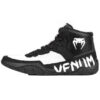Venum Elite Wrestling Shoes - Black & White