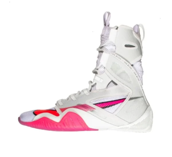 Nike HyperKO 2 Limited Edition Boxing Shoes - White, Hyper Violet, & Light Bone