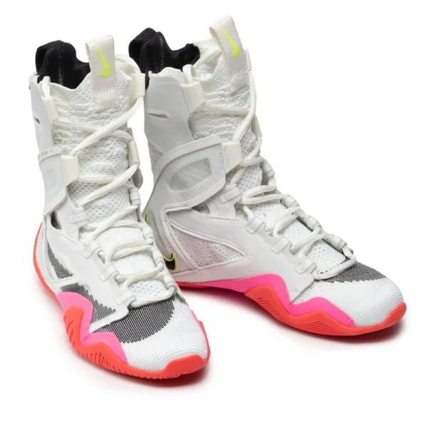 Nike HyperKO 2 SE Boxing Shoes - White, Black, & Crimson