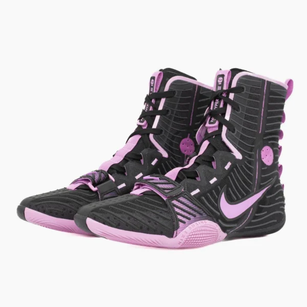 Nike HyperKO 3 Boxing Shoes - Black & Magenta