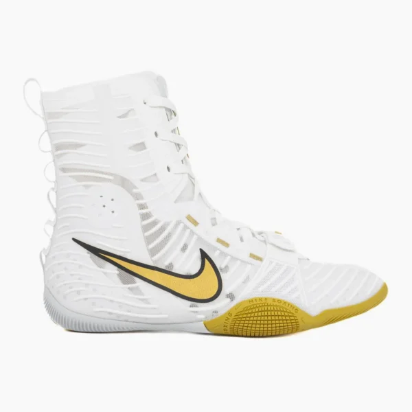Nike HyperKO 3 Boxing Shoes - White & Gold