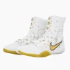 Nike HyperKO 3 Boxing Shoes - White & Gold