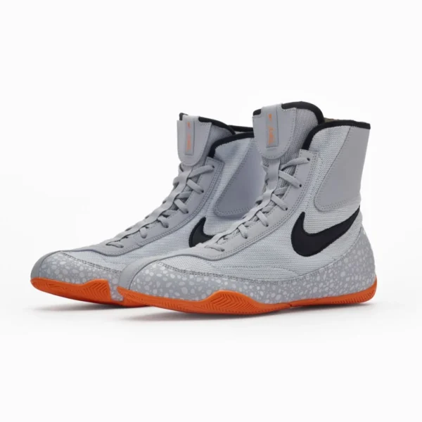 Nike Machomai 2 SE Boxing Shoes - Grey, Black, & Orange