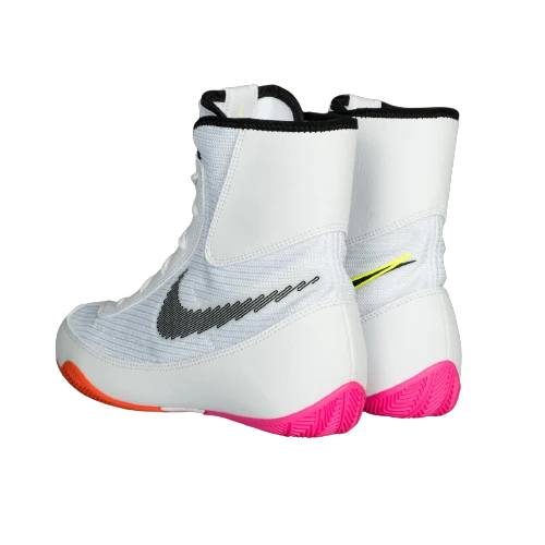 Nike Machomai 2 SE Boxing Shoes - White, Black, & Crimson