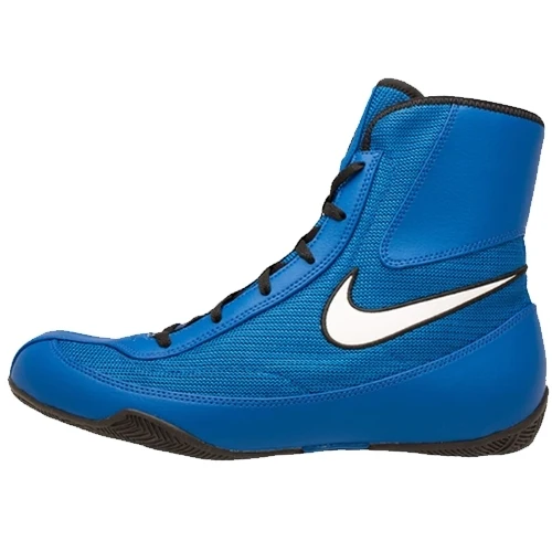 Nike Machomai 2 Boxing Shoes - Blue & White Nike Machomai 2 Boxing Shoes - Blue & White