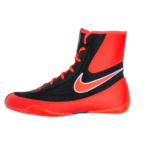 Nike Machomai 2 Boxing Shoes - Crimson & Black Nike Machomai 2 Boxing Shoes - Crimson & Black