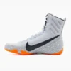 Nike Machomai 3 SE Boxing Shoes - Grey, Black, & Orange
