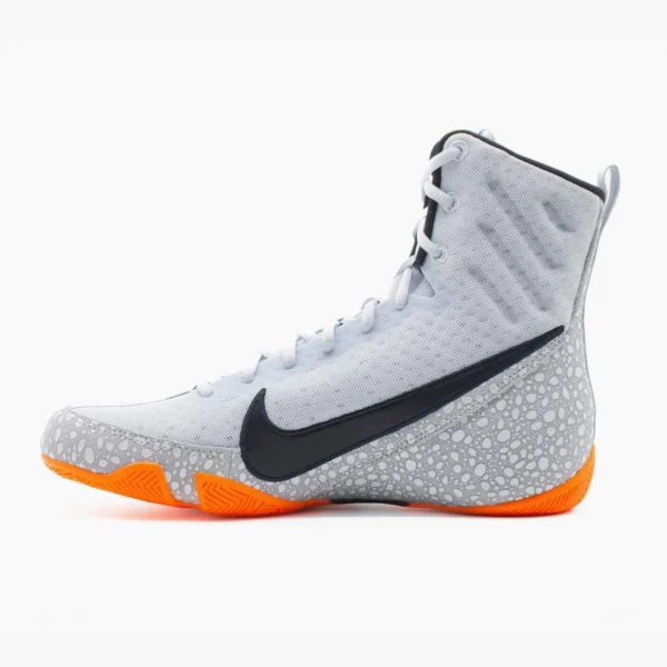 Nike Machomai 3 SE Boxing Shoes - Grey, Black, & Orange