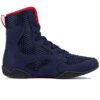 Venum Contender Boxing Shoes - Navy Blue & Red Venum Contender Boxing Shoes - Navy Blue & Red